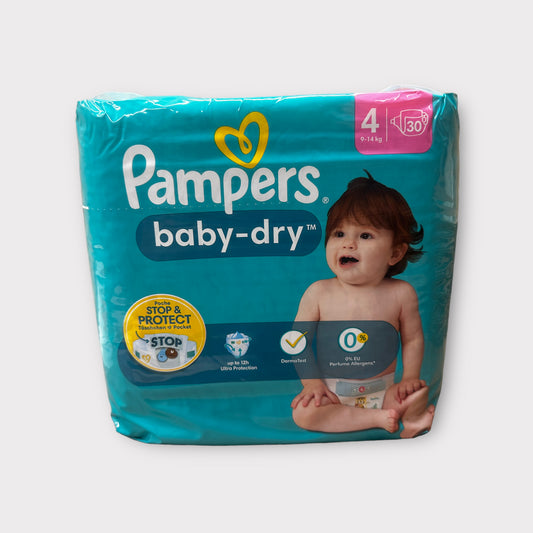 Pampers Windeln Baby Dry Größe 4 Maxi (9-14kg)