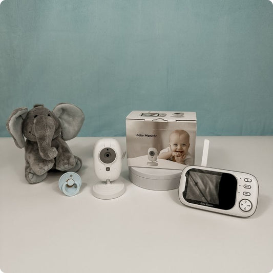 Thermotyke Babyphone, Sprachfunktion, Nachtsicht, Temperaturmessung, Schlaflieder